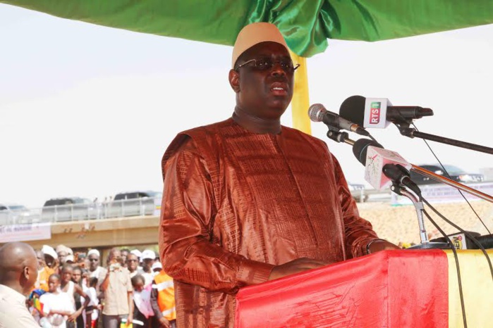 Macky inaugure le pont de Ndioum et annonce 82 milliards pour le désenclavement de Podor