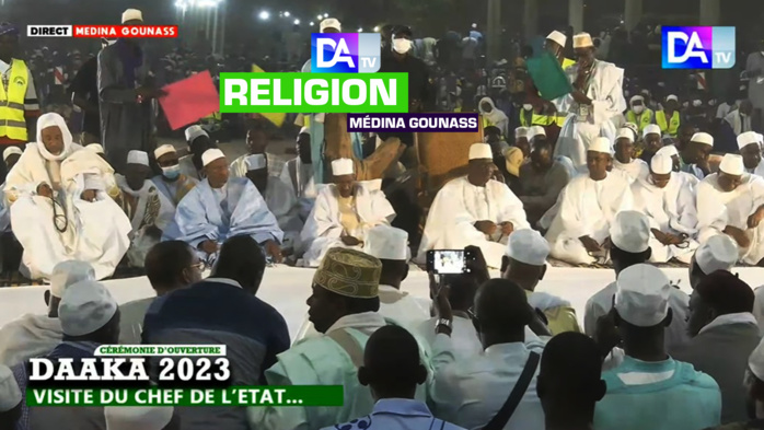 Cérémonie d’ouverture du  "Dental Daaka 2023" / Le Khalife rassurant Macky : « Vous avez fait mieux que vos prédécesseurs! »