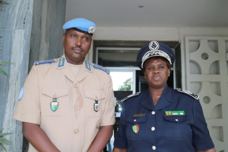 Communiqué de la police sur la visite du Commissaire chef de la police de la Minusma au Sénégal