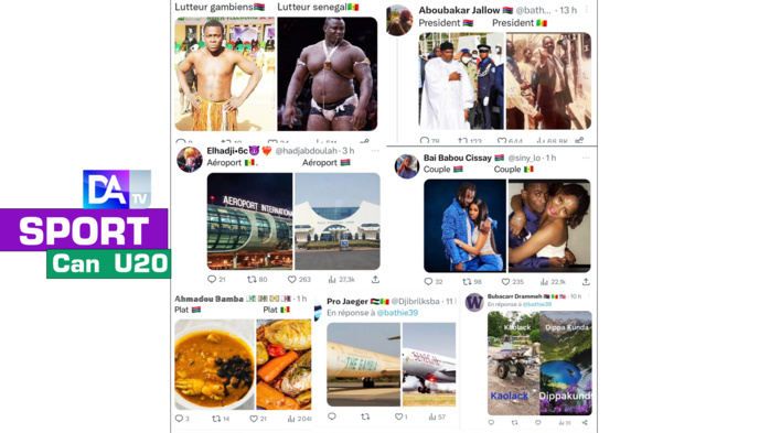 Finale CAN U20 - Sénégal vs Gambie : Entre les railleries, et les montages photos insolites, la bataille des «Domou Badiane » fait rage ! Finale CAN U20 - Sénégal vs Gambie : Entre les railleries, et les montages photos insolites, la bataille des «Domou Badiane » fait rage !