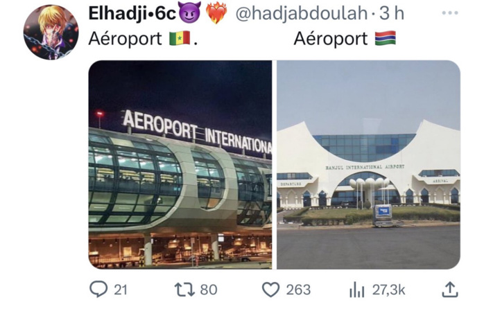 Finale CAN U20 - Sénégal vs Gambie : Entre les railleries, et les montages photos insolites, la bataille des «Domou Badiane » fait rage ! Finale CAN U20 - Sénégal vs Gambie : Entre les railleries, et les montages photos insolites, la bataille des «Domou Badiane » fait rage !