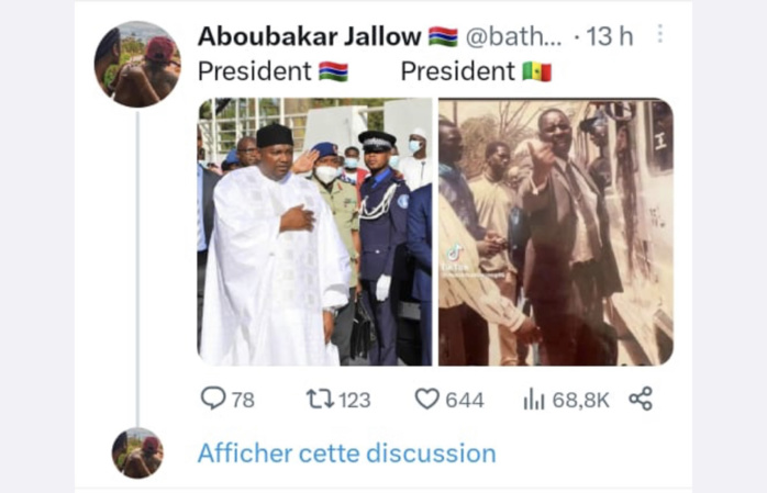 Finale CAN U20 - Sénégal vs Gambie : Entre les railleries, et les montages photos insolites, la bataille des «Domou Badiane » fait rage ! Finale CAN U20 - Sénégal vs Gambie : Entre les railleries, et les montages photos insolites, la bataille des «Domou Badiane » fait rage !