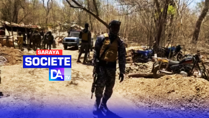 Saraya/Lutte contre l’orpaillage clandestin : plusieurs matériels saisis et 06 bars clandestins fermés Saraya/Lutte contre l’orpaillage clandestin : plusieurs matériels saisis et 06 bars clandestins fermés