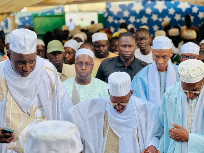 Médina Gounass : Le Dg de l'ARTP, Abdou Karim Sall en visite au Daaka.