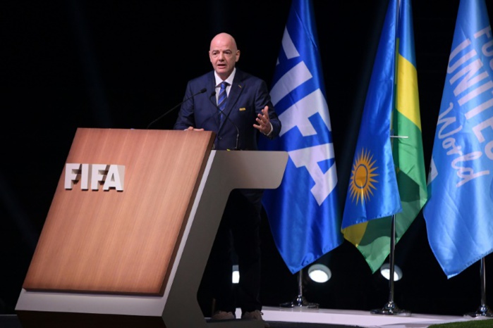 Foot: réélu, Infantino prépare l'expansion de la Fifa Foot: réélu, Infantino prépare l'expansion de la Fifa