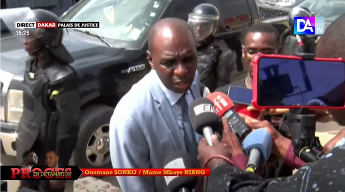Me Camara, avocat de Ousmane Sonko: « Nous sommes à l’aise dans ce dossier, mais ces gens ont défini le calendrier pour condamner Ousmane Sonko… »