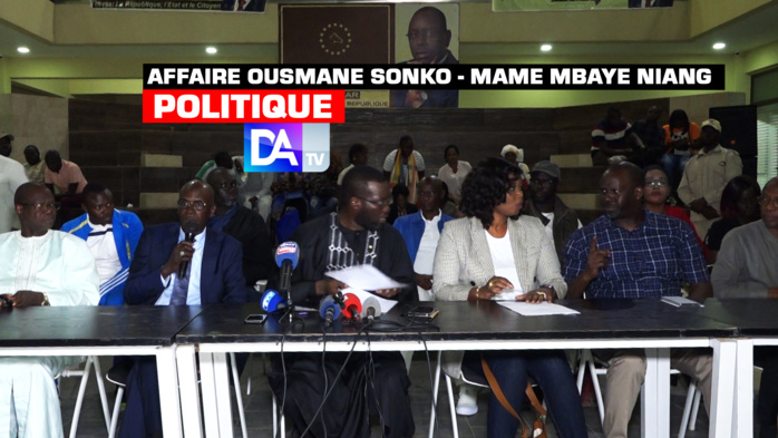 Procès Ousmane Sonko-Mame Mbaye Niang : BBY appelle le leader de Pastef à la responsabilité et fustige la diffusion d’images anciennes visant à manipuler l’opinion Procès Ousmane Sonko-Mame Mbaye Niang : BBY appelle le leader de Pastef à la responsabilité et fustige la diffusion d’images anciennes visant à manipuler l’opinion