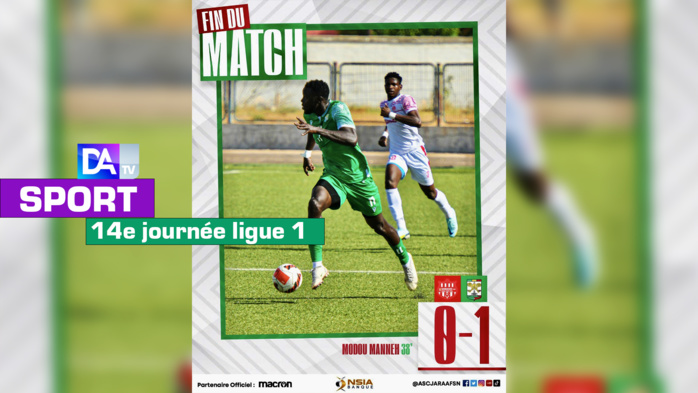 14e journée ligue 1 : Le Jaraaf arrache une précieuse victoire sur la Sonacos ! 14e journée ligue 1 : Le Jaraaf arrache une précieuse victoire sur la Sonacos !