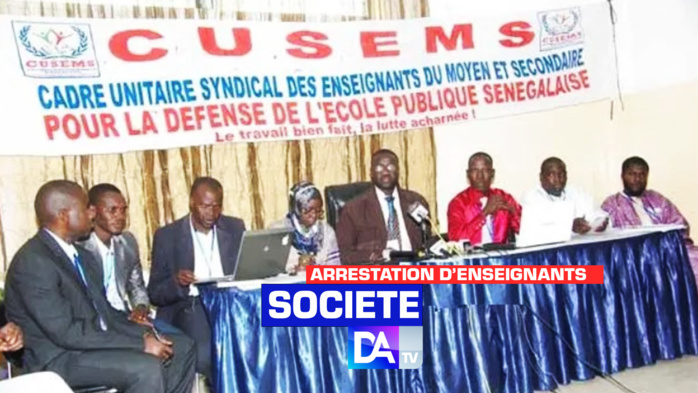 Arrestation d’enseignants : Le CUSEMS déterre la hache de guerre et annonce trois jours de grève Arrestation d’enseignants : Le CUSEMS déterre la hache de guerre et annonce trois jours de grève