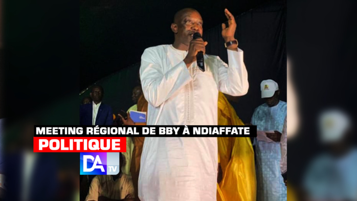 Meeting régional de Bby à Ndiaffate: Démonstration de force des militants d'Amadou Lamine Dieng