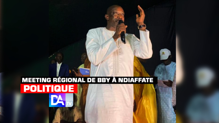 Meeting régional de Bby à Ndiaffate: Démonstration de force des militants d'Amadou Lamine Dieng Meeting régional de Bby à Ndiaffate: Démonstration de force des militants d'Amadou Lamine Dieng