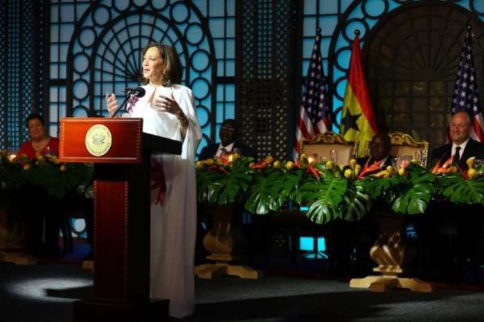Au Ghana, Kamala Harris appelle à plus d’investissements en Afrique Au Ghana, Kamala Harris appelle à plus d’investissements en Afrique