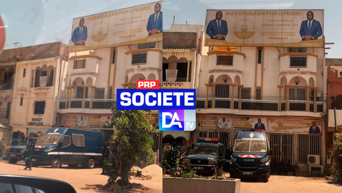 Manifestation de Yewwi à Dakar : Un énorme dispositif de la gendarmerie devant le siège du PRP Manifestation de Yewwi à Dakar : Un énorme dispositif de la gendarmerie devant le siège du PRP
