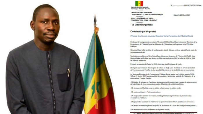 Direction Promotion de l’Habitat Social : Ces défis qui attendent El Hadj Aliou Diané Direction Promotion de l’Habitat Social : Ces défis qui attendent El Hadj Aliou Diané