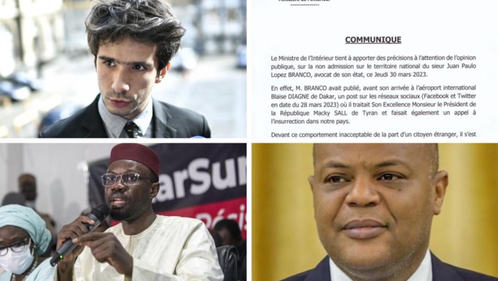 Procès en diffamation Sonko-Mame Mbaye Niang / Juan Branco fait sa plaidoirie : « La procédure était nulle et on va le démontrer en appel… Le communiqué du MINT était ridicule ! Je souhaite revenir à Dakar (…) » Procès en diffamation Sonko-Mame Mbaye Niang / Juan Branco fait sa plaidoirie : « La procédure était nulle et on va le démontrer en appel… Le communiqué du MINT était ridicule ! Je souhaite revenir à Dakar (…) »