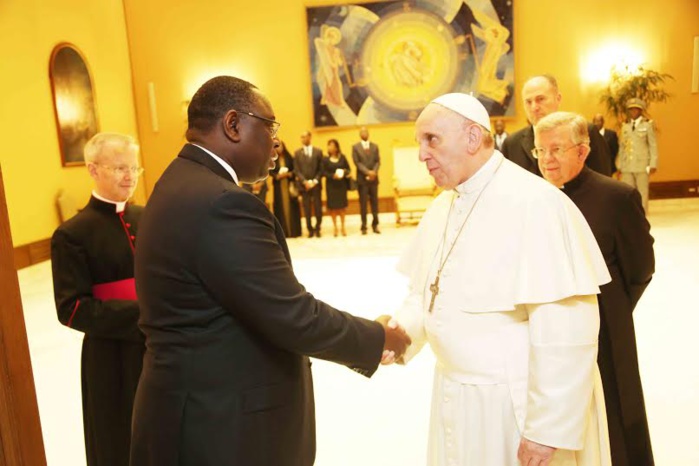 VATICAN : Le président de la République Macky Sall reçu en audience par le Pape François 