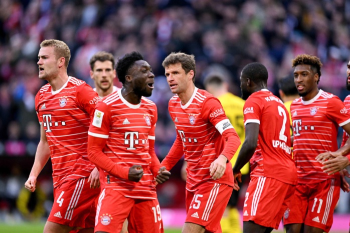 Bundesliga : Avec un Sadio Mané très moyen, le Bayern Munich remporte le derby contre le Borussia Dortmund Bundesliga : Avec un Sadio Mané très moyen, le Bayern Munich remporte le derby contre le Borussia Dortmund