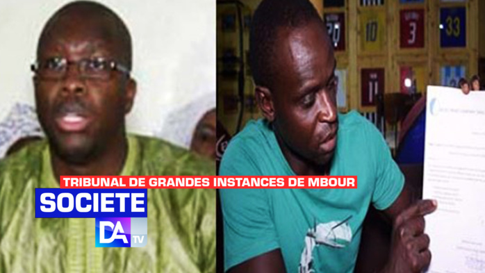 Le président du conseil départemental de Mbour Saliou Samb condamné à 06 mois ferme , Ferdinand Coly gagne son procès . Le président du conseil départemental de Mbour Saliou Samb condamné à 06 mois ferme , Ferdinand Coly gagne son procès .