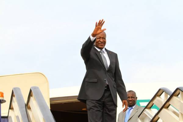 L'ex-président burkinabè Blaise Compaoré a quitté la Côte d'Ivoire pour le Maroc 