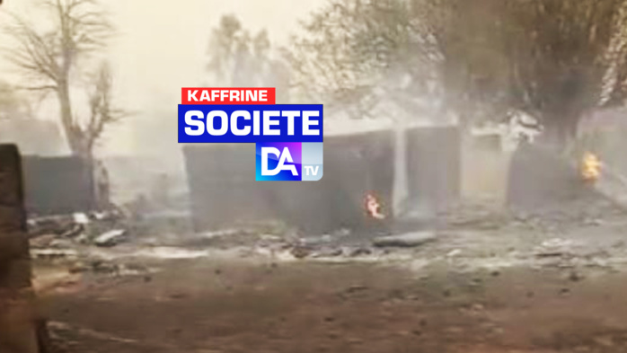 Kaffrine / Santhie Ada : Un incendie tue une fillette de 2 ans.