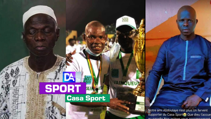 NÉCROLOGIE / Le Casa Sport en deuil : Mamadou Dramé président de la commission foot, Méta Kagny dignitaire du club, Matar Gaye membre fondateur… NÉCROLOGIE / Le Casa Sport en deuil : Mamadou Dramé président de la commission foot, Méta Kagny dignitaire du club, Matar Gaye membre fondateur…
