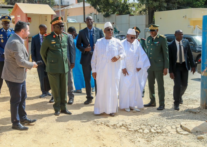 Santé: Le chef de l’Etat a effectué ce matin une visite de chantier à la future polyclinique de l’hôpital principal de Dakar Santé: Le chef de l’Etat a effectué ce matin une visite de chantier à la future polyclinique de l’hôpital principal de Dakar
