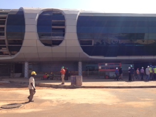 Les images de l'état d'avancement des travaux de l'aéroport Blaise Diagne de Diass