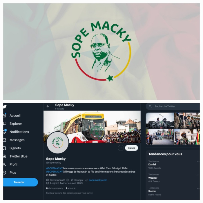« Sope Macky » : La plateforme qui explose les réseaux sociaux et qui refait l'image du président « Sope Macky » : La plateforme qui explose les réseaux sociaux et qui refait l'image du président
