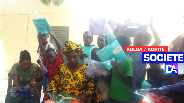 KOLDA : Gnagna Fall Ba habille plus de mille enfants issus de couches vulnérables pour la Korité... KOLDA : Gnagna Fall Ba habille plus de mille enfants issus de couches vulnérables pour la Korité...