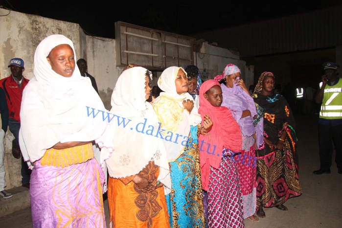 Les images de l'arrivée du corps de Demba Dia