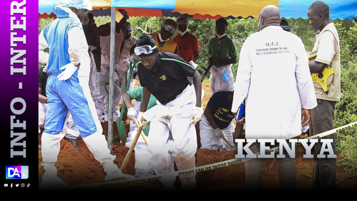 Jeûne mortel dans une secte au Kenya: le bilan atteint 90 morts, les recherches suspendues Jeûne mortel dans une secte au Kenya: le bilan atteint 90 morts, les recherches suspendues