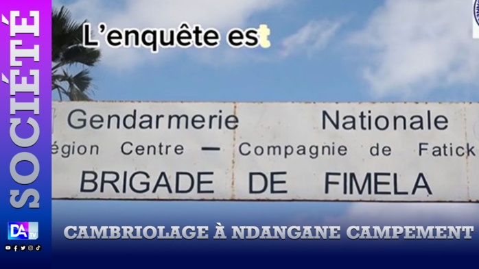 Cambriolage à Ndangane Campement: la gendarmerie met la main sur les trois présumés malfaiteurs Cambriolage à Ndangane Campement: la gendarmerie met la main sur les trois présumés malfaiteurs