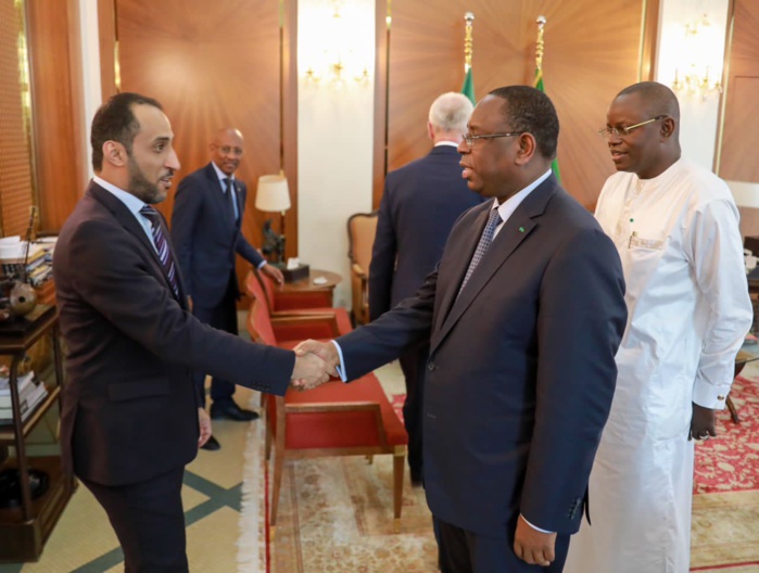 Audience / Conclave à Dakar : Le président Macky Sall a reçu une délégation de la COP8 en présence de son ministre chef du cabinet, Matar Bâ…