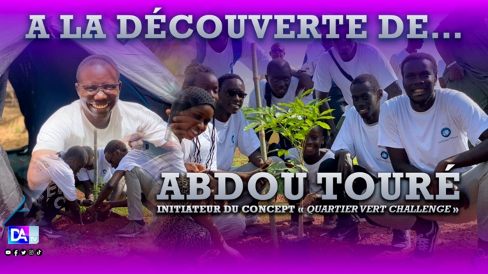  [A la découverte de…] : Abdou Touré, initiateur du concept « Quartier Vert Challenge »
