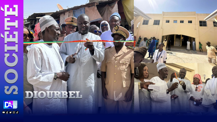 Diourbel : Abdou Karim Fofana remet les clés du marché Ndoumbé Diop Diourbel : Abdou Karim Fofana remet les clés du marché Ndoumbé Diop