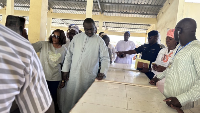 Diourbel : Abdou Karim Fofana remet les clés du marché Ndoumbé Diop