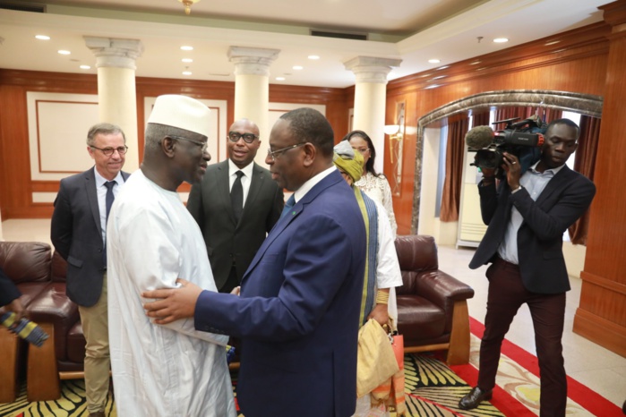 Macky Sall, Khalifa Sall, Barthélémy Dias, Soham et Habib Sy au Grand Théâtre : Les prémisses d’un dialogue ? Macky Sall, Khalifa Sall, Barthélémy Dias, Soham et Habib Sy au Grand Théâtre : Les prémisses d’un dialogue ?