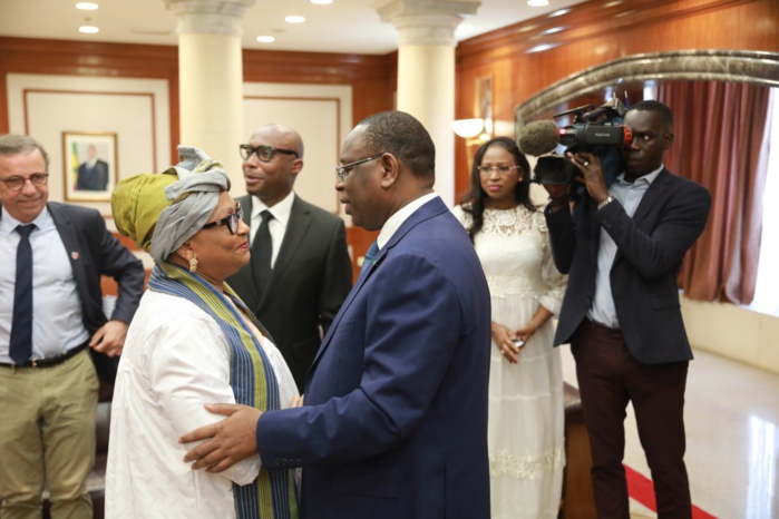 Macky Sall, Khalifa Sall, Barthélémy Dias, Soham et Habib Sy au Grand Théâtre : Les prémisses d’un dialogue ? Macky Sall, Khalifa Sall, Barthélémy Dias, Soham et Habib Sy au Grand Théâtre : Les prémisses d’un dialogue ?
