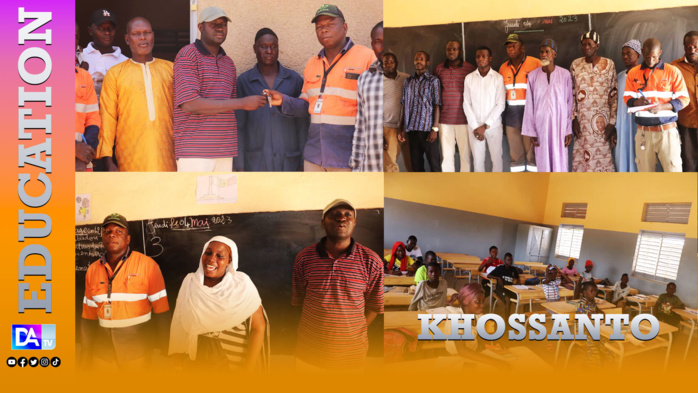 KHOSSANTO : Appuyée par la SGO, la mairie injecte 44 millions dans la construction et l’équipement de 5 classes.