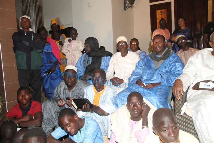 Les images de la célébration du Grand Magal chez Mbackiou Faye à Touba