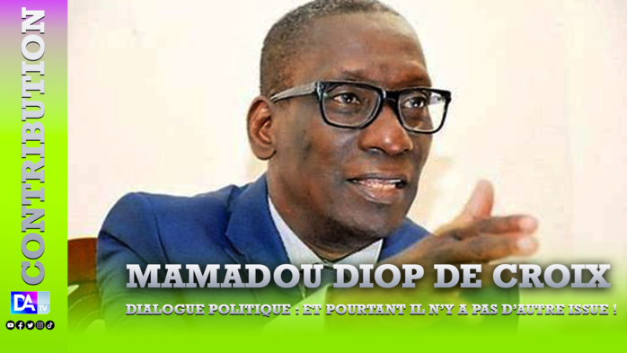 Dialogue politique : Et pourtant il n’y a pas d’autre issue !