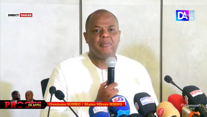 Mame Mbaye Niang à Ousmane Sonko : « Un candidat à la présidentielle doit avoir de la prestance, dire la vérité et ne doit pas appeler à l’insurrection »