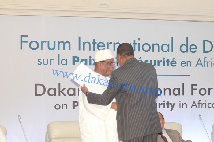 Les images de la cérémonie de clôture du Forum International de Dakar sur la paix et la sécurité en Afrique