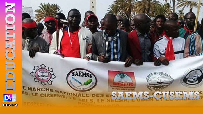Éducation : Le SAEMS-CUSEMS en grève totale à partir de jeudi