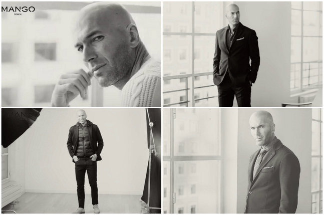 Zidane en mode mannequin