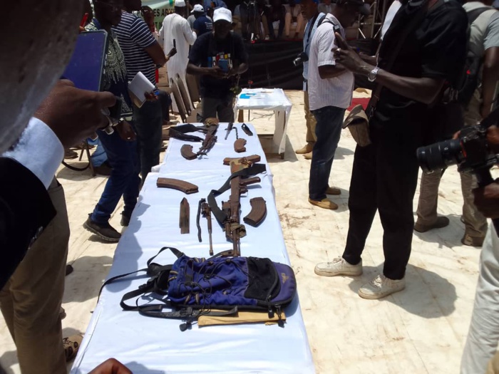 Crise armée en Casamance : Le camp de Diakaye dépose les armes et signe l’accord de paix