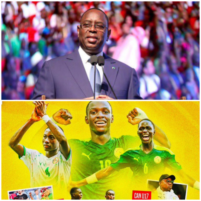 Qualification en finale de la CAN U17, le Président Macky Sall salue la performance des Iionceaux : « Un match épique. Bravo les jeunes ! »