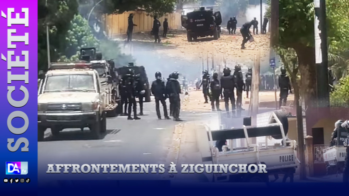 Ziguinchor: Les affrontements font 1 mort du côté de la police et plusieurs blessés chez les partisans de Sonko