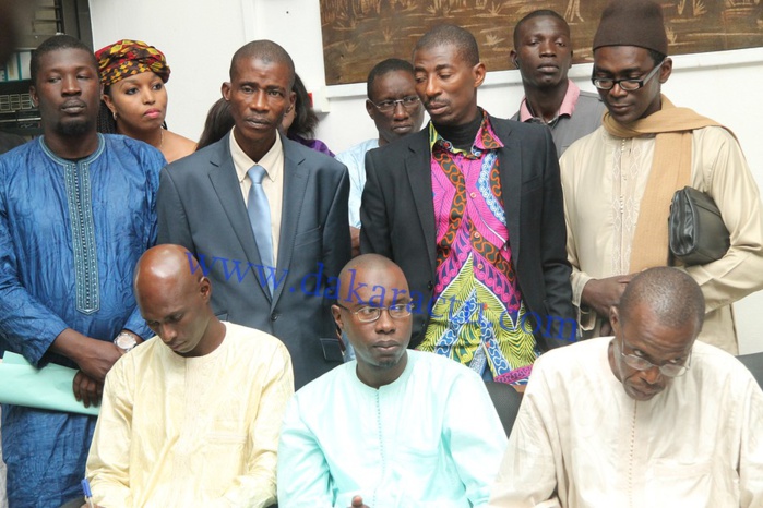Les images de la conférence de presse du Garde des Sceaux, ministre de la Justice, Me Sidiki Kaba