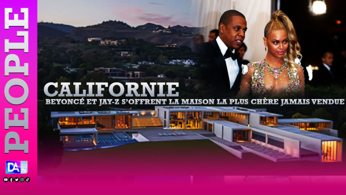 Californie : Beyoncé et Jay-Z s’offrent la maison la plus chère jamais vendue en Californie estimée à 200 millions de dollars.